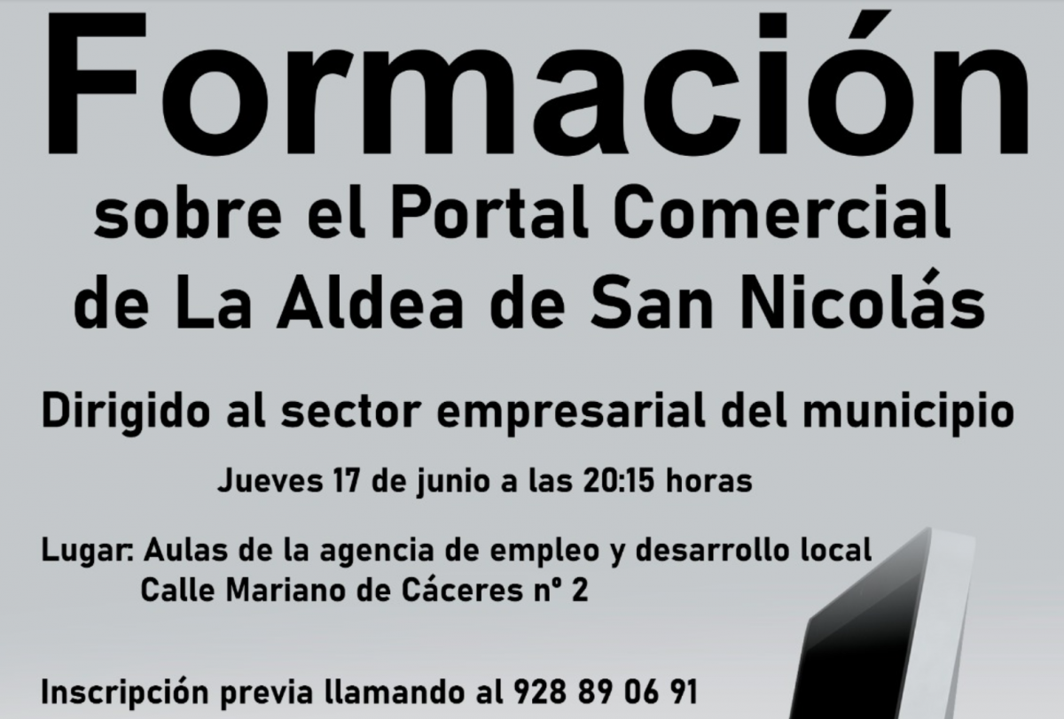 La concejalía de Comercio realiza una nueva formación sobre el Portal Comercial dirigida al sector empresarial del municipio